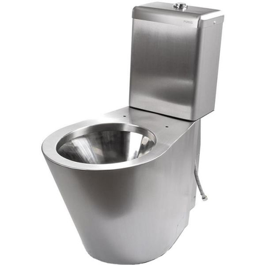Purus V130 WC-stol rostfritt stål