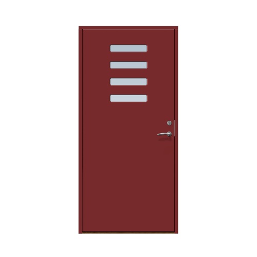 Enkeldörr till villa Röshult 10 x 20, Vänsterhängd, Röd