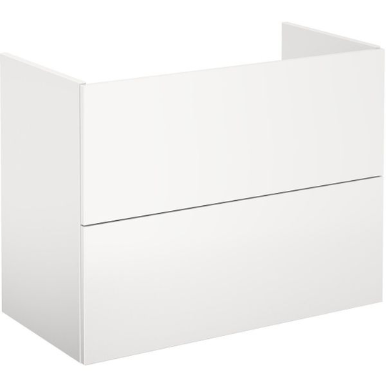 Gustavsberg Graphic Base Kommod vit, med lådor 80 cm