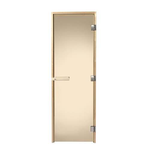DGB bronsfärgat glas Tylö Bastudörr 7 x 19