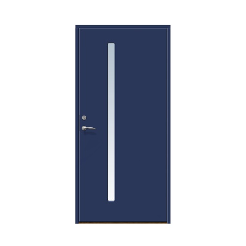 Enkeldörr till villa Hjärup 10 x 20, Högerhängd, Marinblå