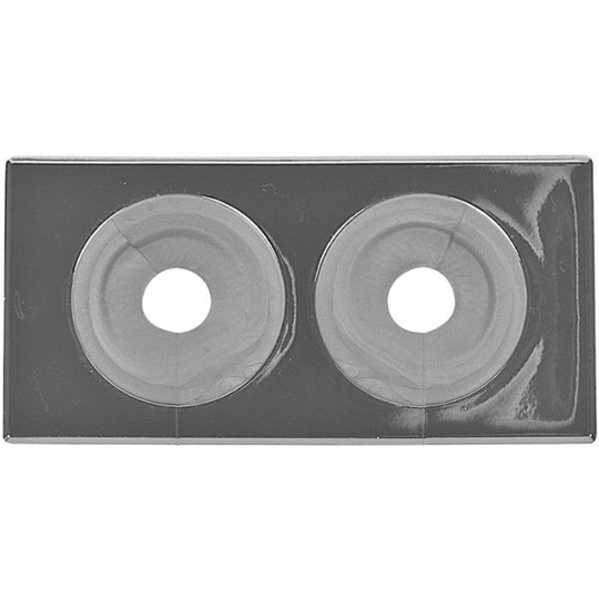 Faluplast 51435 Vulkbricka delbar, 12-16 mm Dubbel, krom