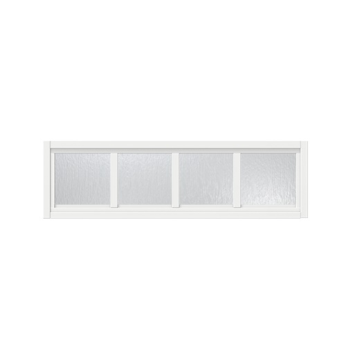 Överljus med spröjs Näs 14x3, Vit, Cotswoldglas