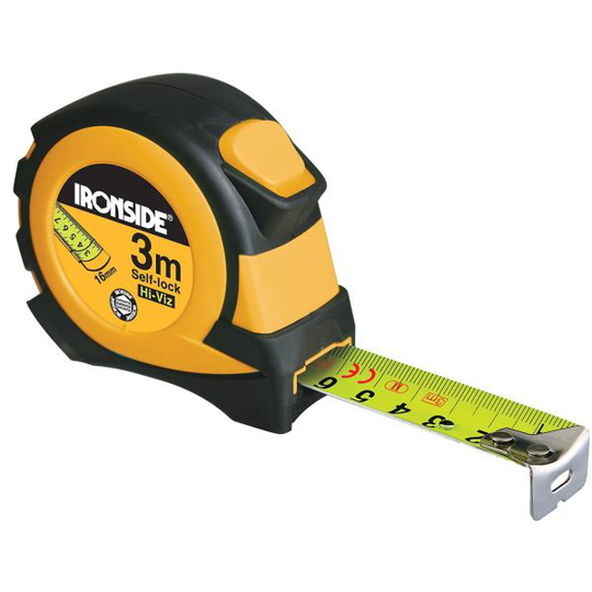 Ironside 150045 Måttband self-lock 3 meter