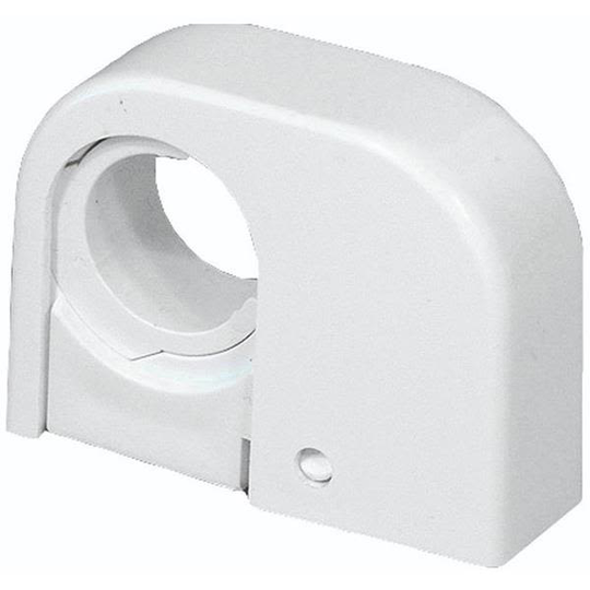 Purus Purusklämman Rörklämma enkel, 22-28 mm, vit