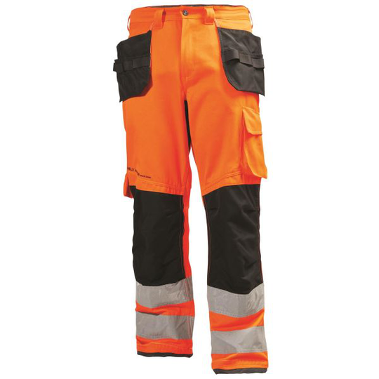 Helly Hansen Workwear Alna Arbetsbyxa varsel, orange/grå C48