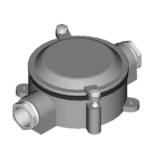 Garo USE 2 Kopplingsdosa gänga 22,5 1 höger, 1 vänster
