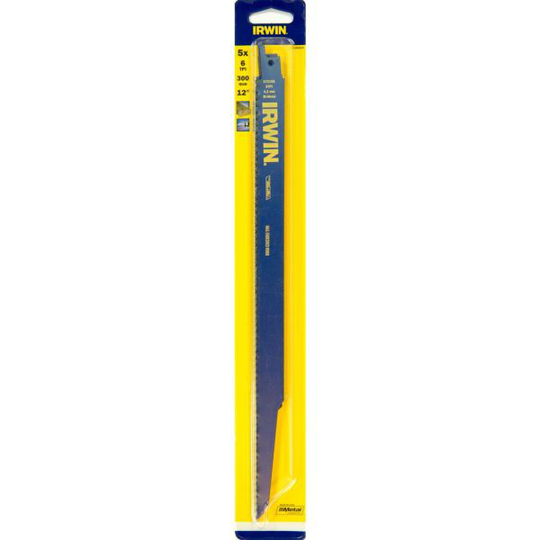 Irwin 10504160 Tigersågblad 300 mm, 6 TPI, 5-pack