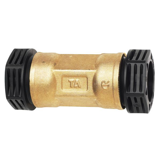TA 3004006102 PEM-koppling metall, rak, plast-plast 40 mm