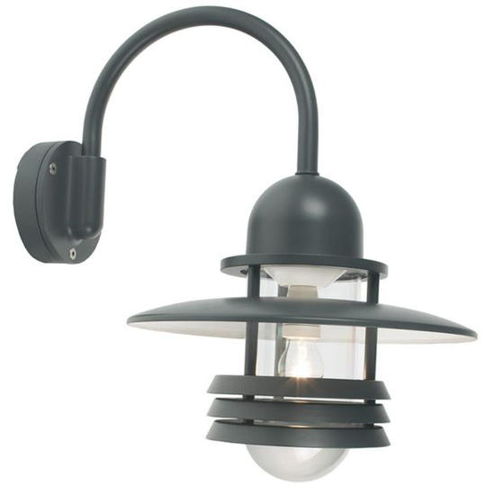 Norlys Helsinki 882 Väggarmatur E27, 100W, IP54 Grafit