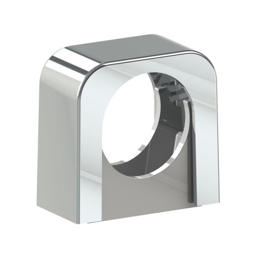 Faluplast 18285 Rörklämma enkel, med låsbart lock, krom 32 mm
