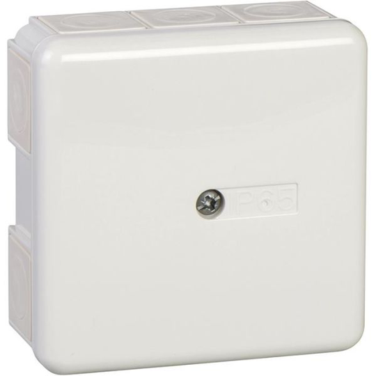 Schneider Electric Mureva U56 Kopplingsdosa med 5-polig skruvplint, skruvfastsatt lo