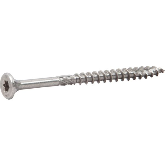 ESSVE ESSDRIVE Träskruv 4,5 mm Ø, försänkt, A2 70 mm, 100-pack