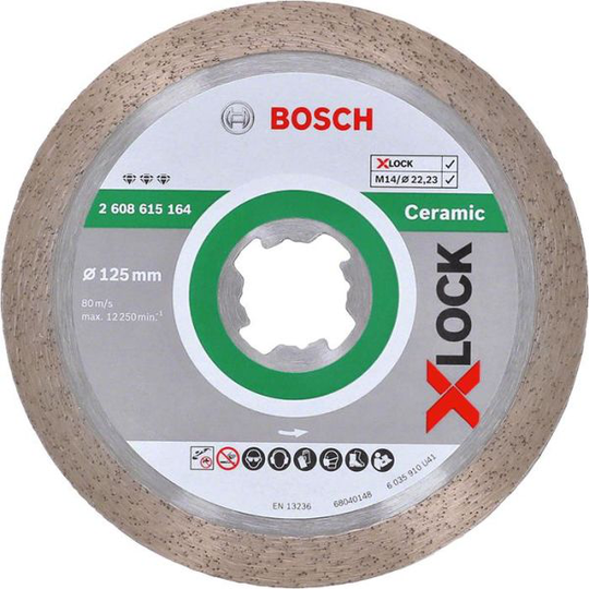 Bosch Best for Ceramic Diamantkapskiva med X-LOCK 110 × 22,23 × 1,8 × 10 mm