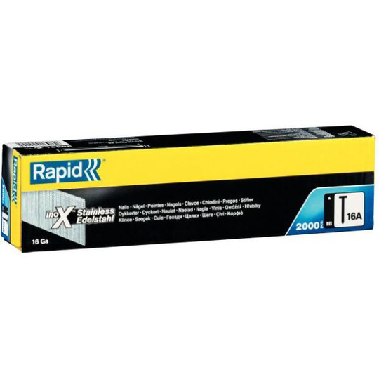 Rapid 16A Dyckert rostfri 38 mm, 2000-pack