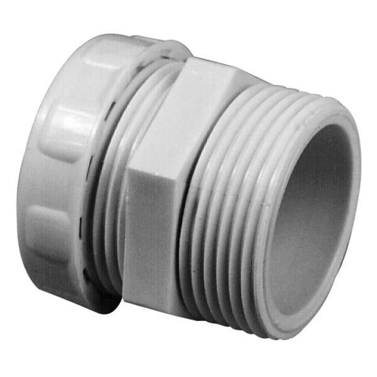Faluplast 2910106 Övergångskoppling 32 x 32 mm, utv. gänga