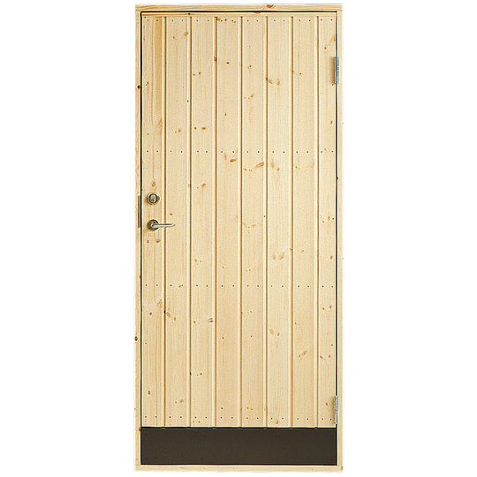 Dörr 10° panel Jabo Förrådsdörr 9 x 20, Höger