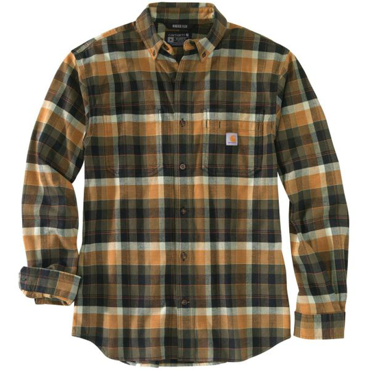 Carhartt Hamilton Flanellskjorta gul M