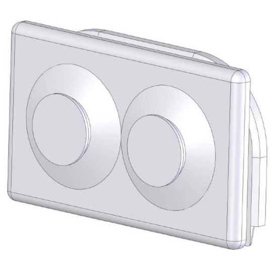 Norwesco 460005 Membran för ledarrör 16 mm, 10-pack 2V