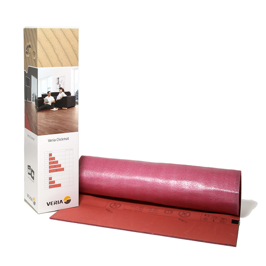 Golvvärmematta Veria Clickmat 100 W 5 m²