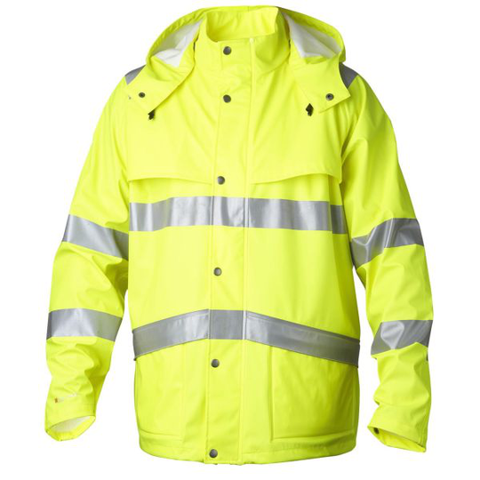 Top Swede 9394 Regnrock 80 cm, varsel, gul Strl XS
