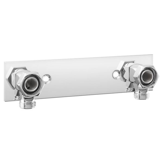 Trio Perfekta Design Line Blandarfäste 160 c/c, synlig rördragning