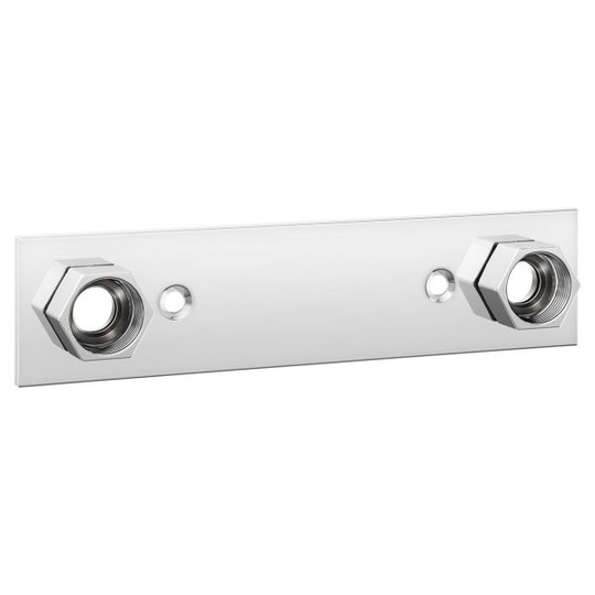 Trio Perfekta 8265142 Blandarfäste 160 c/c, för CU-rör rektangulär
