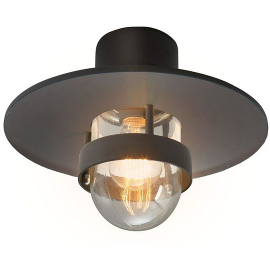 Norlys Bergen Takarmatur E27, IP55 Svart