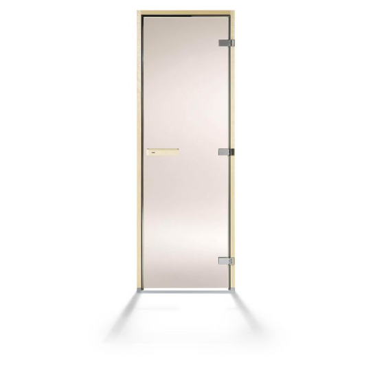 TylöHelo DGL Bastudörr bronsfärgat glas, furu 7x19 dm