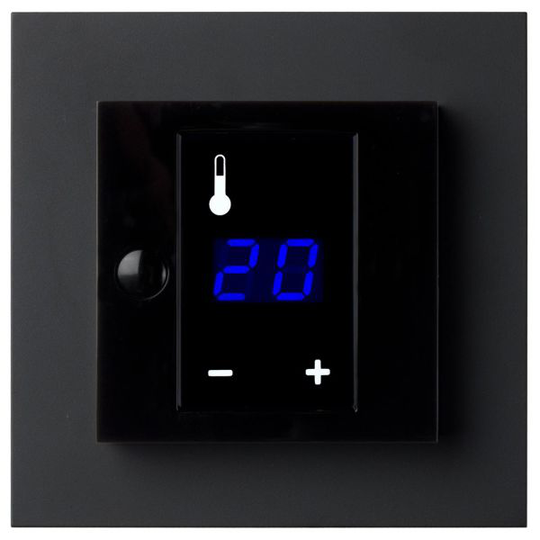 Elko Plus Termostat med display, 3600W Svart