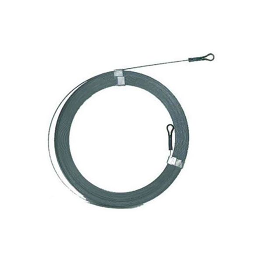 Gelia 050000404 Dragfjäder plant stålband, 10 m