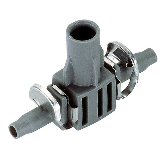 Gardena Micro-Drip-System T-koppling 4,6 mm, med spridarfäste, 5-pack