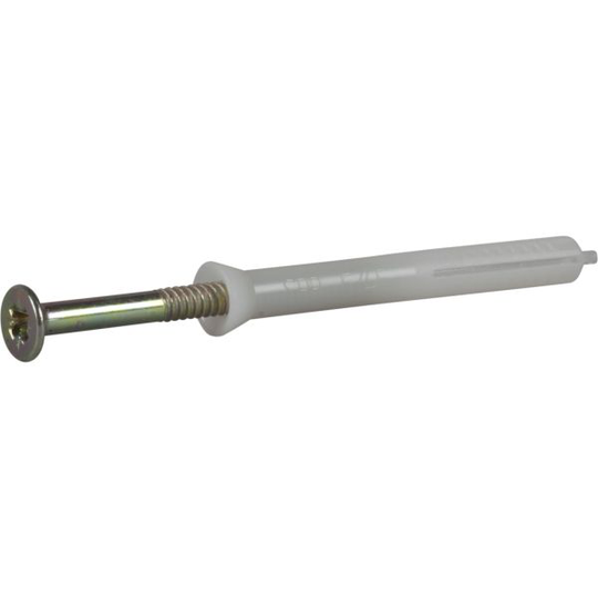 ESSVE 304701 Spikplugg 5 mm Ø, gulförzinkad, försänkt 15 x 35 mm, 200-pack