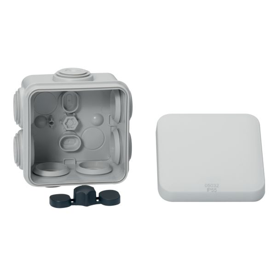 Schneider Electric IMT05023 Kopplingsdosa vit, klicklock 105x65x55 mm