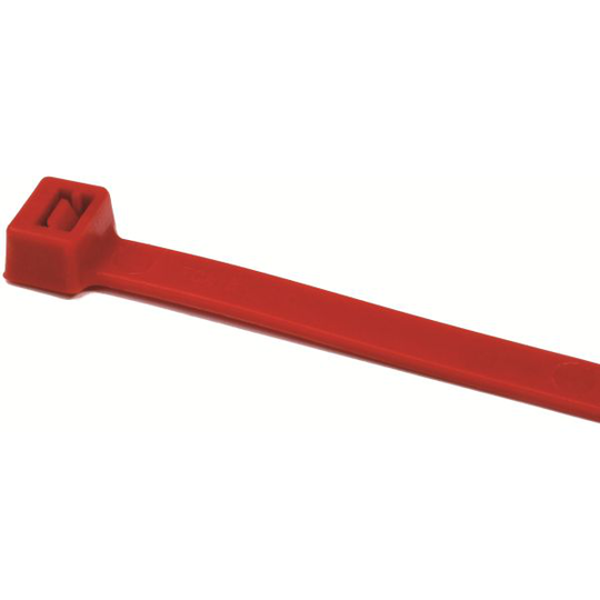 Hellermann Tyton 111-05406 Buntband polyamid, 100-pack 300 x 4,6 mm, röd