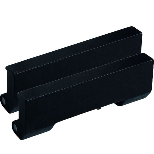 Ridgid Peddinghaus Matador Plastback par, svart 120 mm