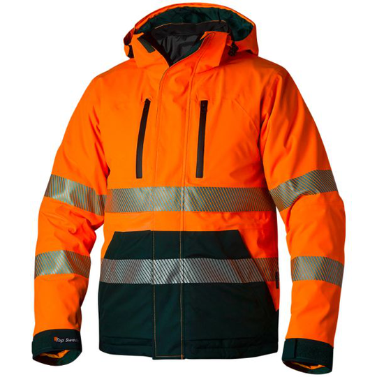 Top Swede 127 Jacka varsel, orange/marin Strl XS