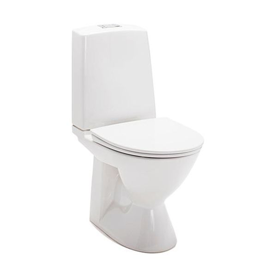 IDO Glow 3726101201 Toalettstol med mjuksits
