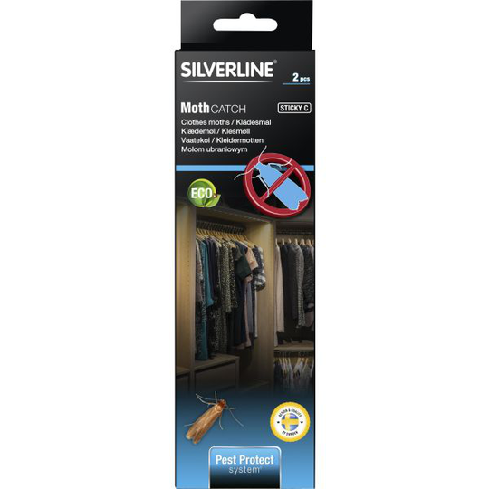 Silverline MotMal Limfälla 2-pack