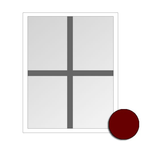 Optimal/Excellent Spröjs 3500/4, Vinröd