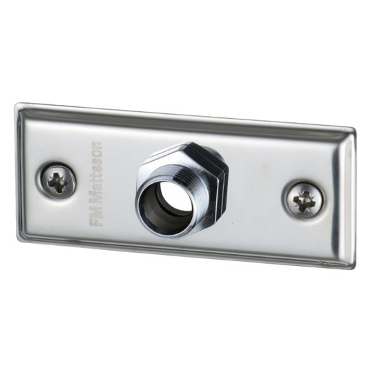 FM Mattsson 8530735 Väggbricka 1-håls, 12 mm G10