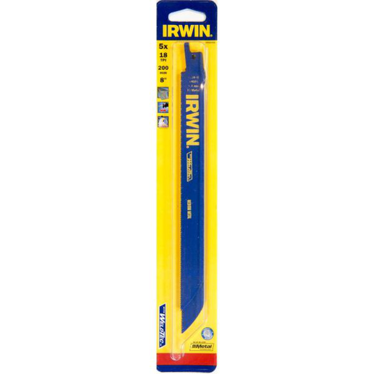 Irwin 10504156 Tigersågblad 200 mm, 18 TPI, 5-pack