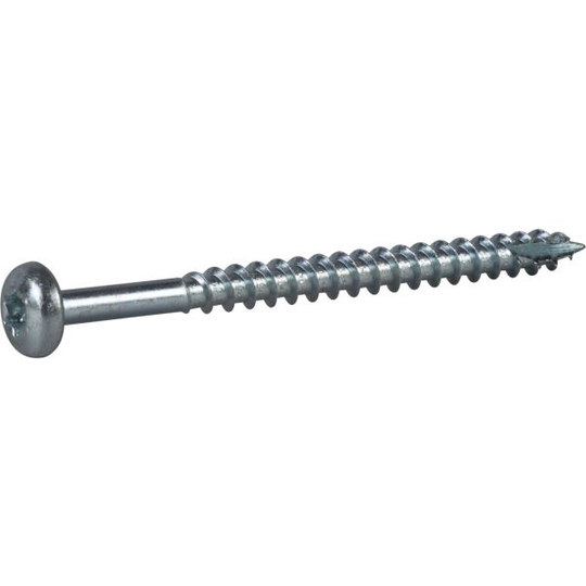 ESSVE 127197 Träskruv 6 mm Ø, TX30, helgängad, FZB 70 mm, 100-pack
