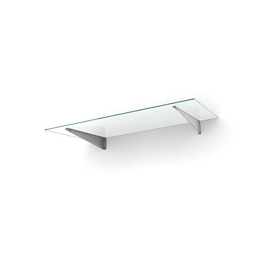 Entrétak Easy Collection - Flat Flat Silver, Flat Silver, Klarglas